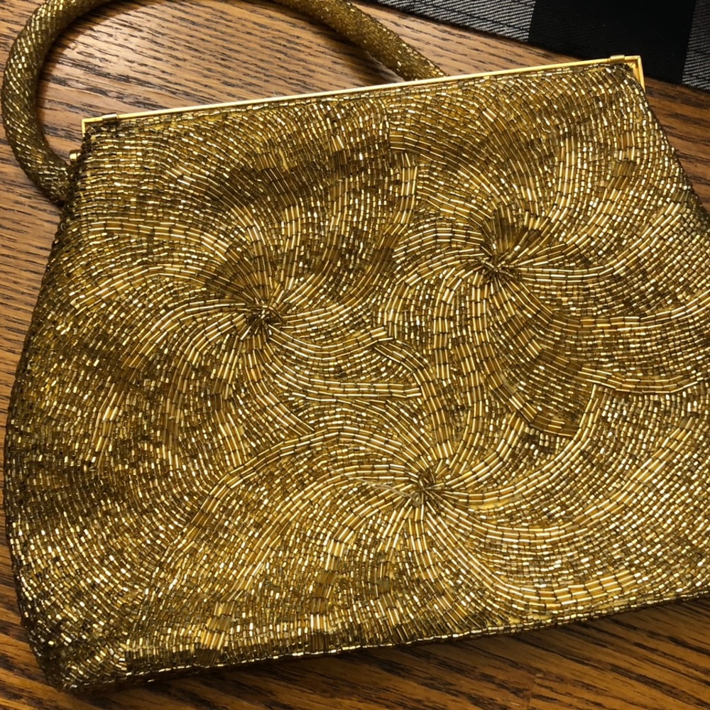 Vintage beaded handbag